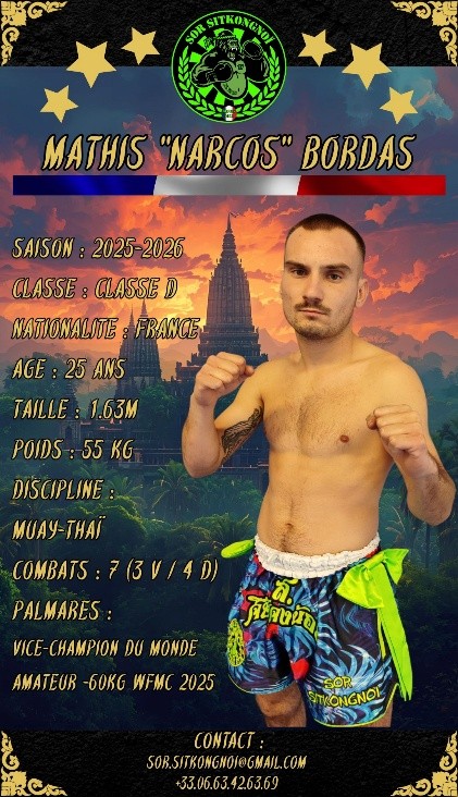 FIGHT CARD COMBATTANTS SSKN 8 OCTOBRE 2025