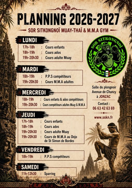 Horaires SSKN