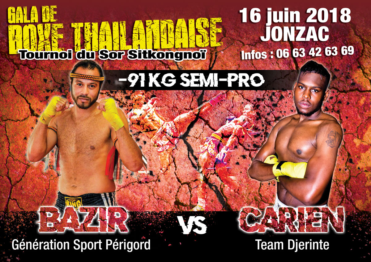 8 Ludovic Bazir VS Wilfried Carien