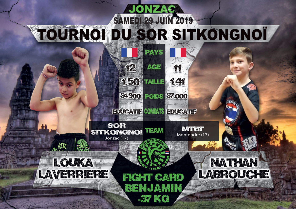 Louka Laverriere VS Nathan Labrouche 2019